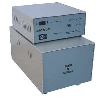 UPS Interactivo SAE-350RI-BBS 2B (1 Gabinete de Baterias Externos) Regulador Integrado